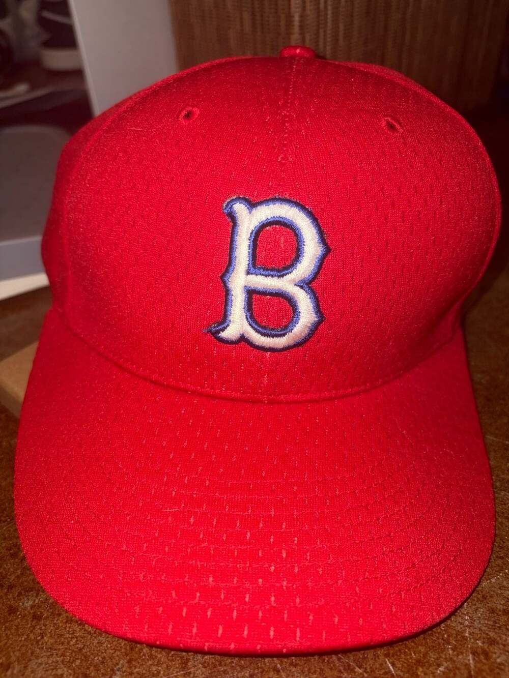 Richardson Pro Model Boston Red Sox Letter B Baseball Cap